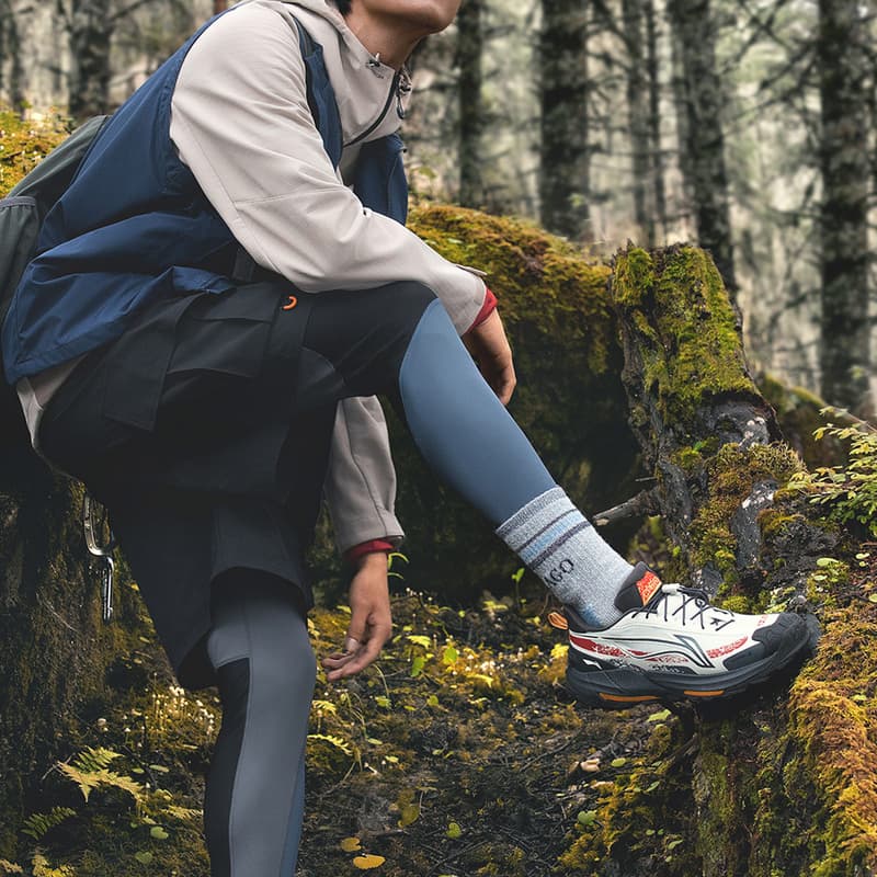 Кроссовки Li NING Outdoor Counterflow Yijie 2,0 Амортизация Противоскользящий Устойчивый к истиранию Поддержка - изображение 7