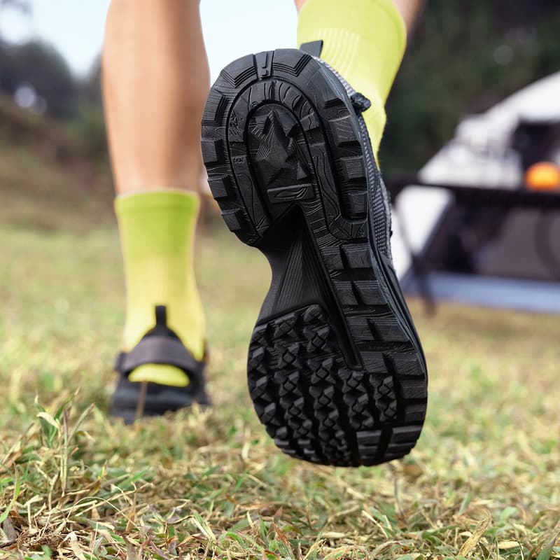 Кроссовки Li NING Outdoor Counterflow Xunchuan противоскользящая устойчивая к истиранию низкий отскок унисекс походная обувь - изображение 8