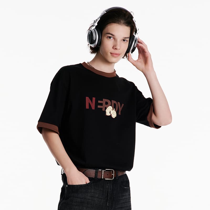 Футболка NERDY Snack Series T-Shirt Black - изображение 3