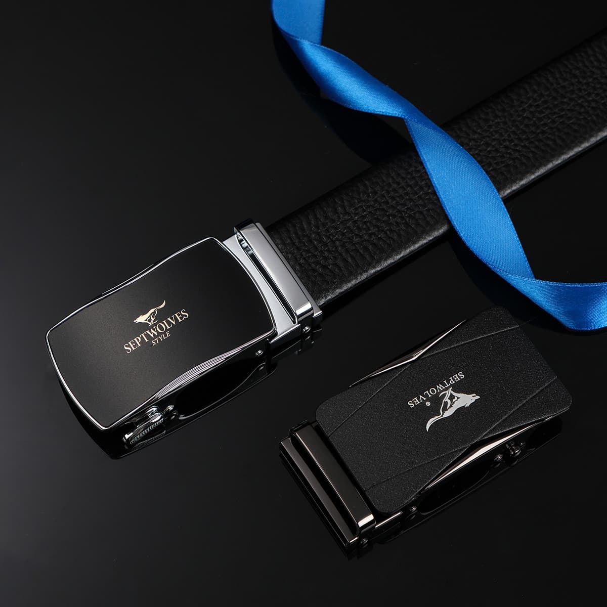 Ремень SEPTWOLVES Ремни из коровьей кожи Мужской ширина 3,5 см - изображение 3