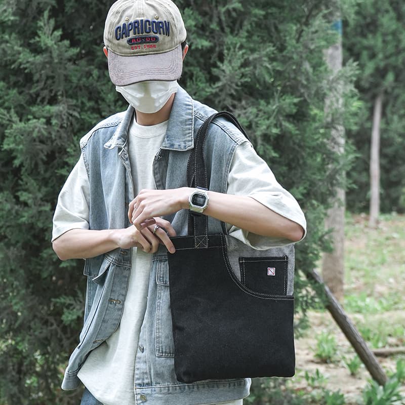 Мини-сумка OUZIHUANG Tote - изображение 5