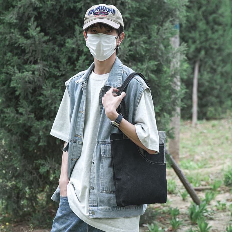 Мини-сумка OUZIHUANG Tote - изображение 2