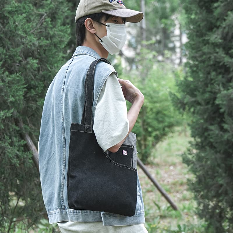 Мини-сумка OUZIHUANG Tote - изображение 4