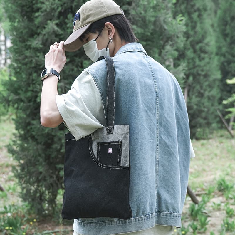 Мини-сумка OUZIHUANG Tote - изображение 8