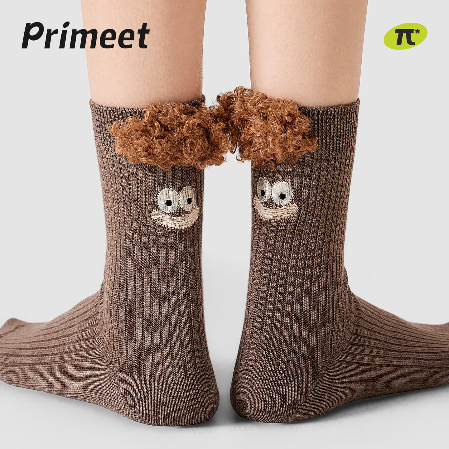 Носки PRIMEET Озорной Fluffy 5 пар Женские Высокие носки - изображение 2