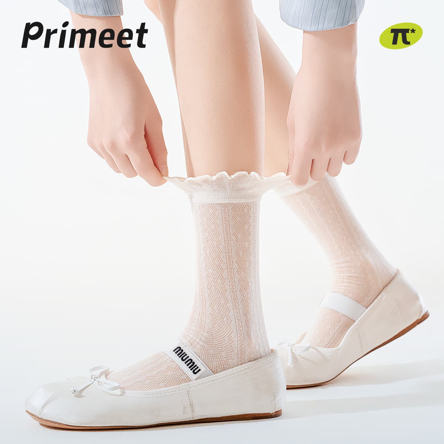 Носки PRIMEET Высокие носки Женские 5 пар - изображение 2