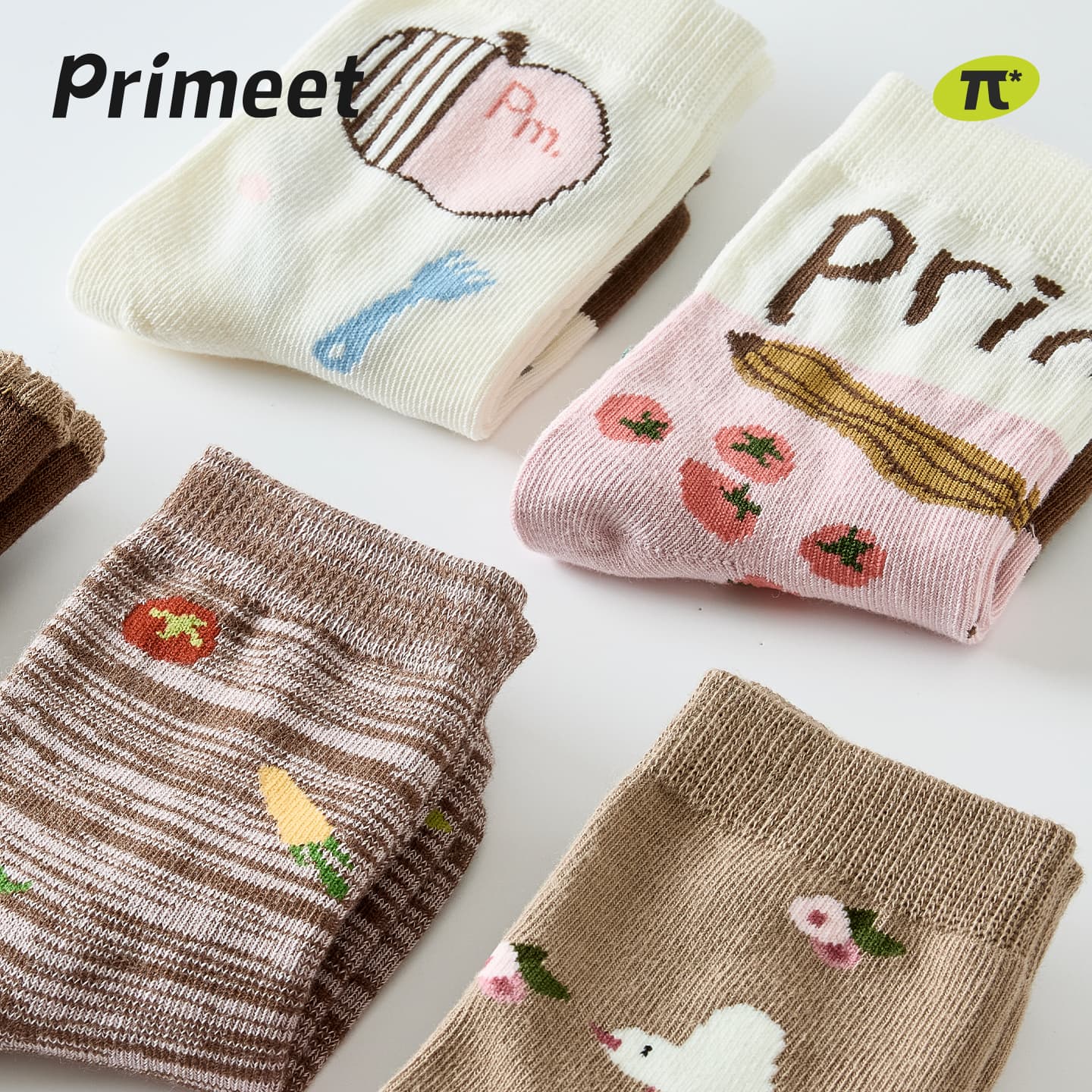 PRIMEET Fruit Party (5 пар) Kids носки - изображение 2