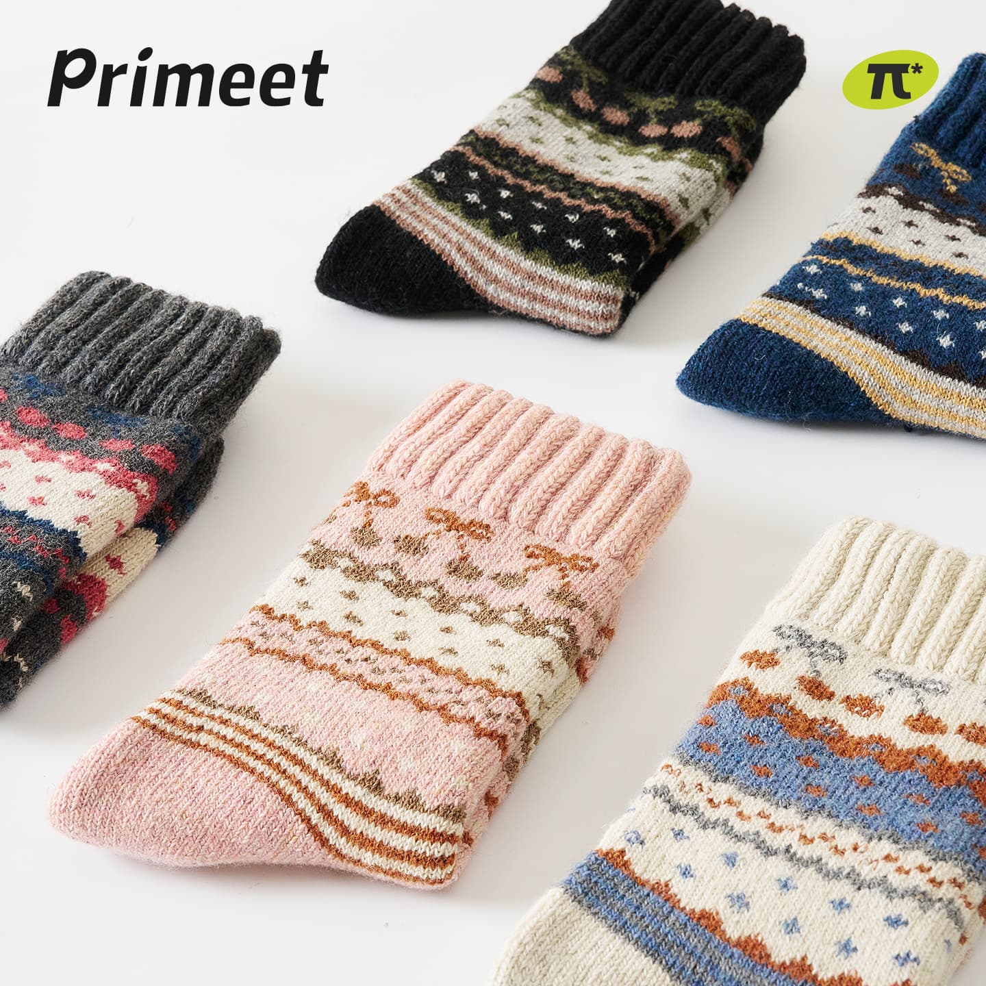 Носки PRIMEET Женские Высокие носки - изображение 2