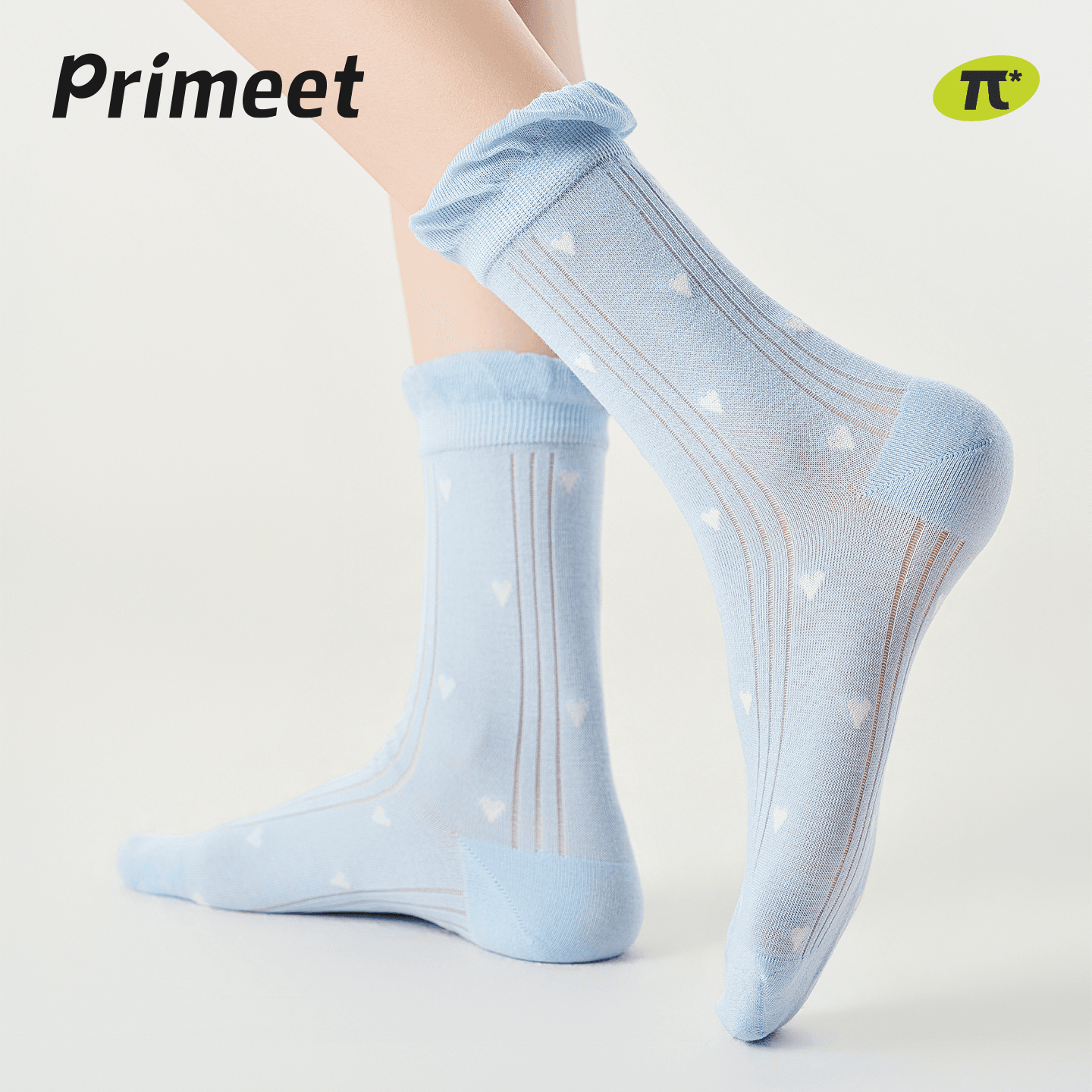Носки PRIMEET Высокие носки Женские 5 пар - изображение 4