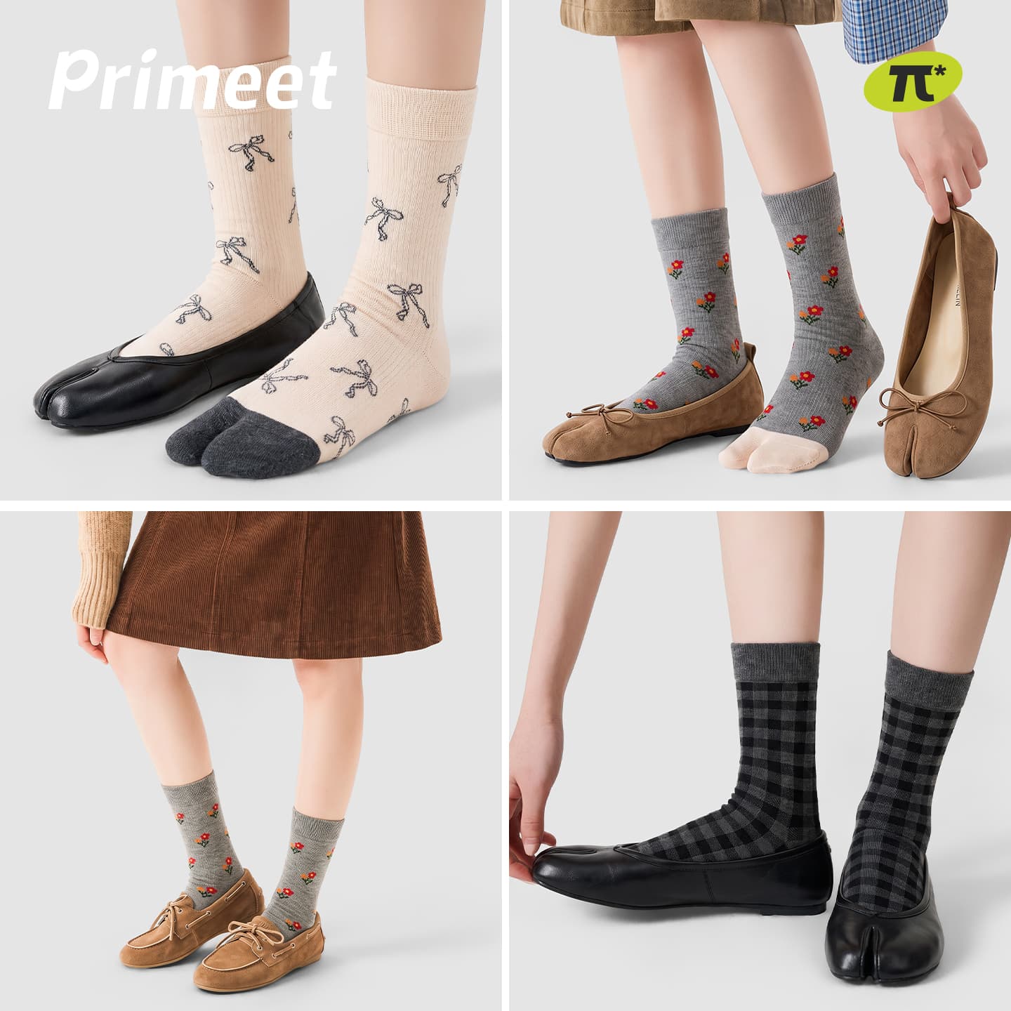 Носки PRIMEET Женские Высокие носки - изображение 2