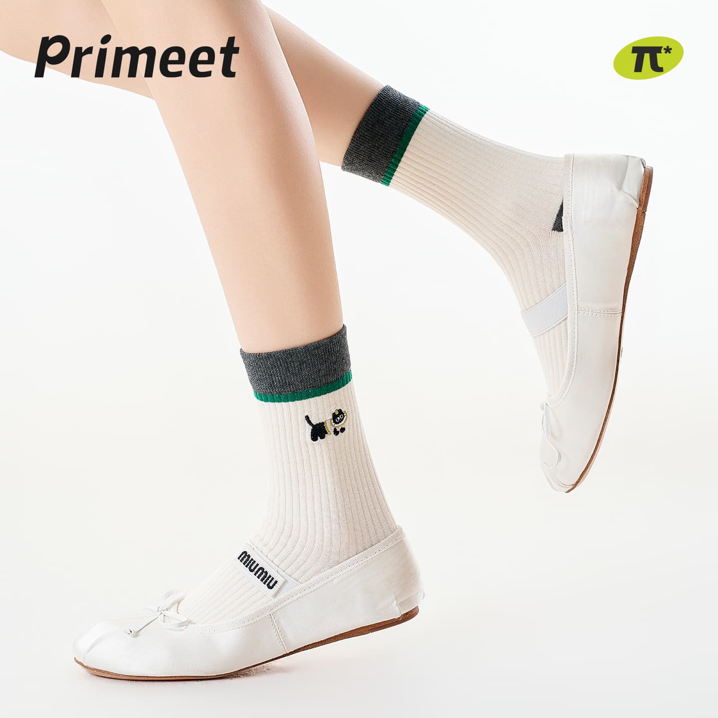 Носки PRIMEET Высокие носки Женские 5 пар - изображение 5