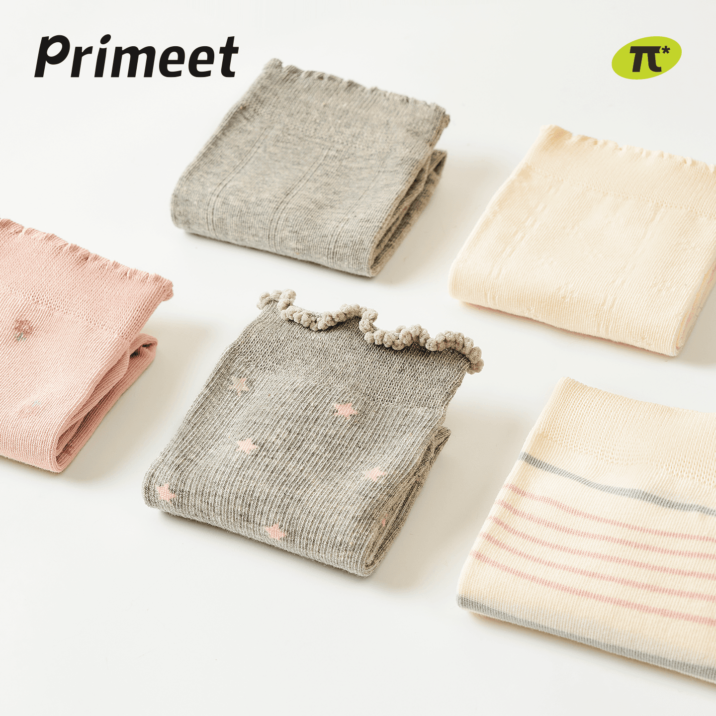 Носки PRIMEET Высокие носки Женские 5 пар - изображение 17