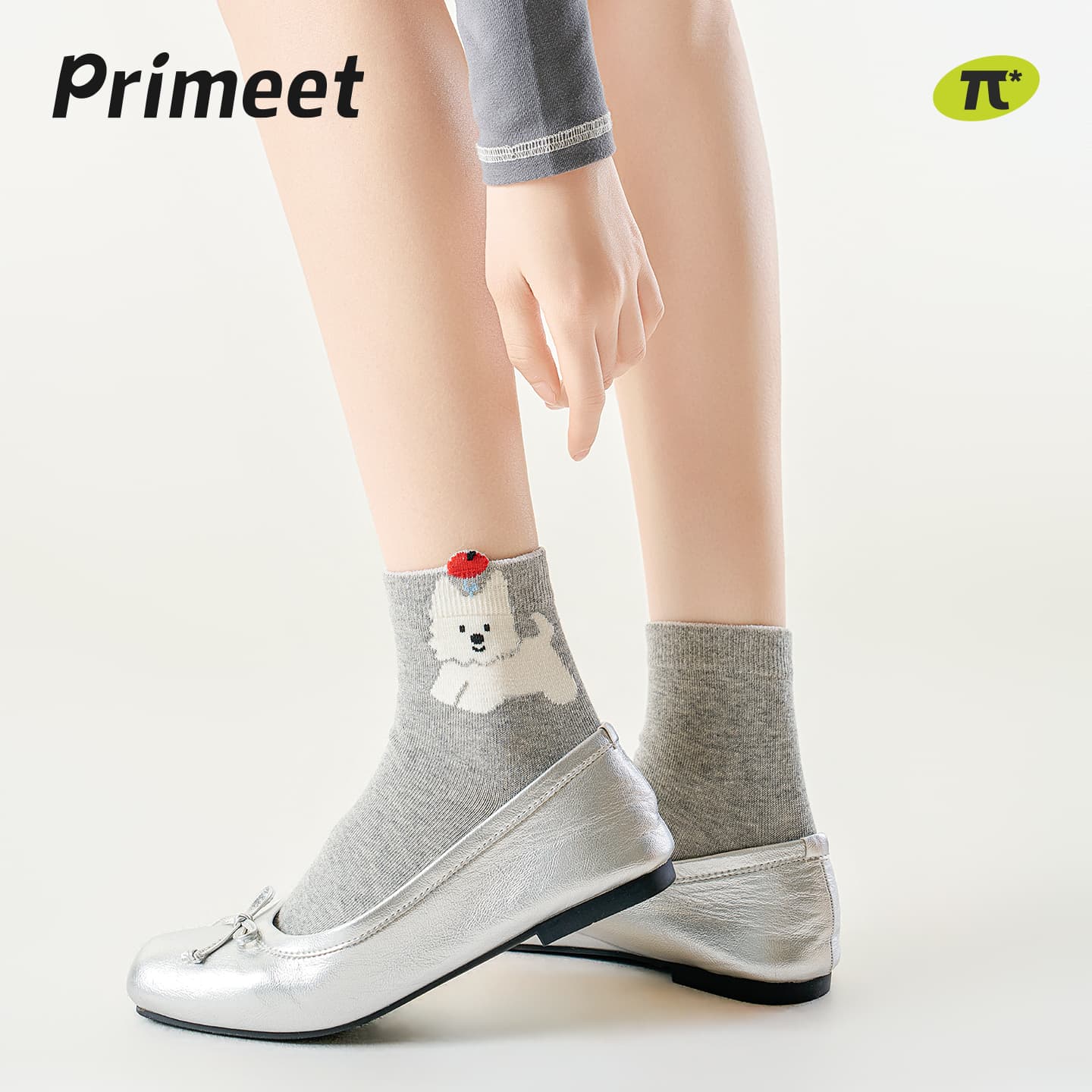 Носки PRIMEET низкие женские упаковка из 5 пар - изображение 4
