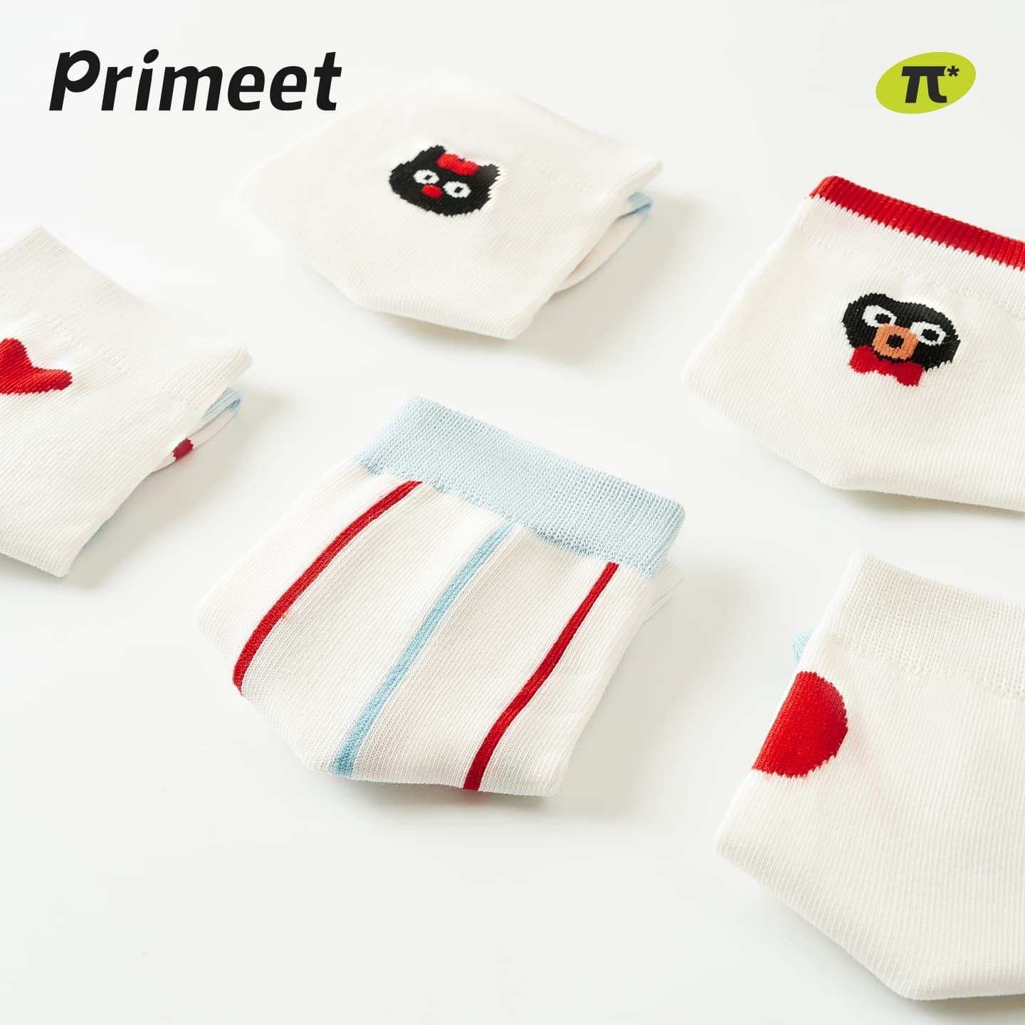 Носки PRIMEET низкие женские упаковка из 5 пар - изображение 4