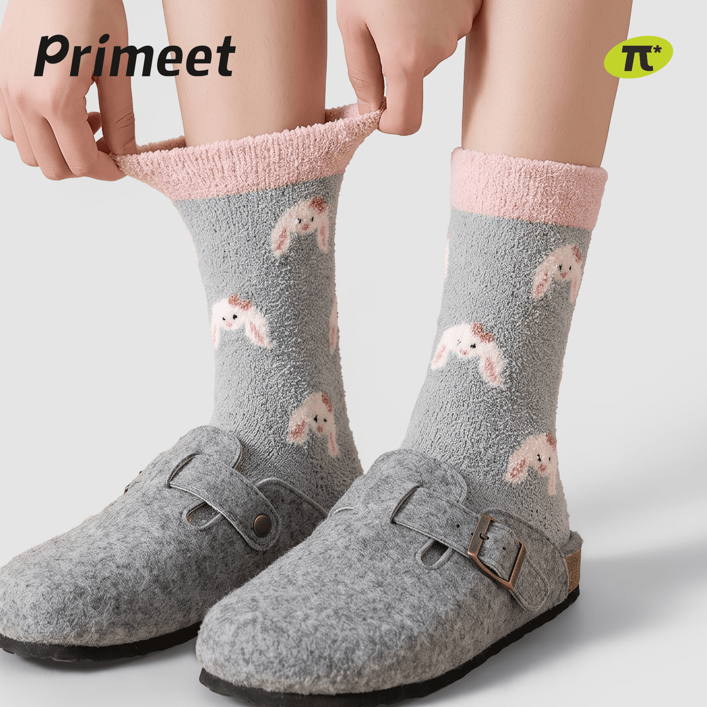 Носки PRIMEET Высокие носки Женские 4 шт - изображение 4