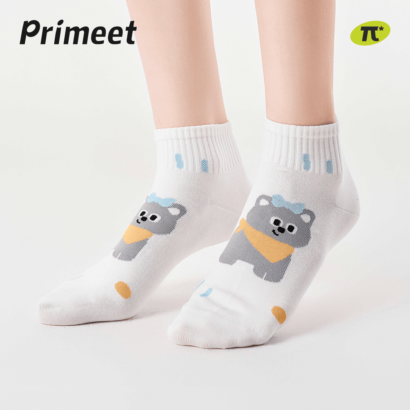 Носки PRIMEET низкие женские упаковка из 5 пар - изображение 4