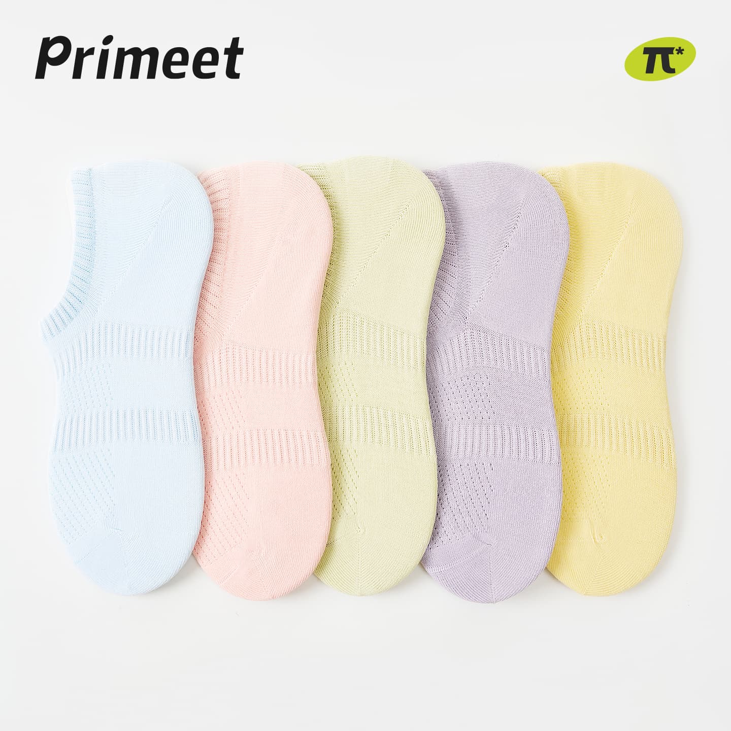Носки PRIMEET низкие женские упаковка из 5 пар - изображение 2