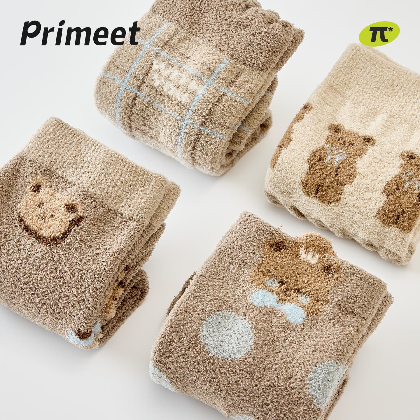 Носки PRIMEET Высокие носки Женские 4 шт - изображение 3