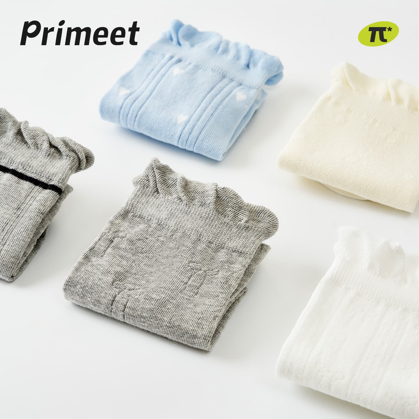 Носки PRIMEET Высокие носки Женские 5 пар - изображение 3