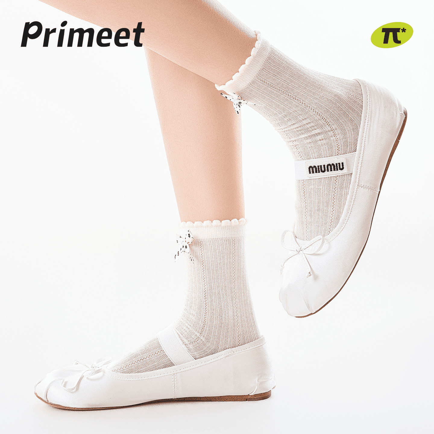 Носки PRIMEET Высокие носки Женские 5 пар - изображение 4