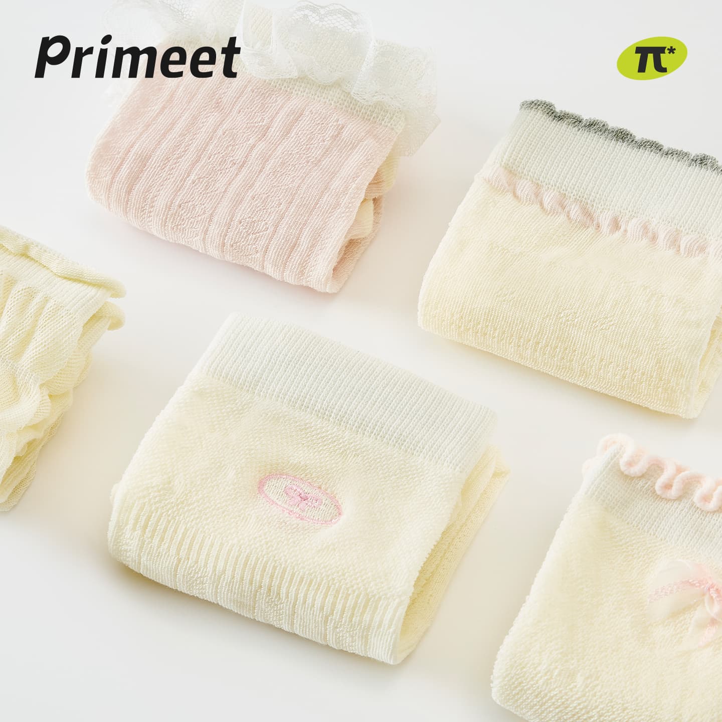 Носки PRIMEET Fresh Look Girlish 5 пар Женские Высокие носки - изображение 3