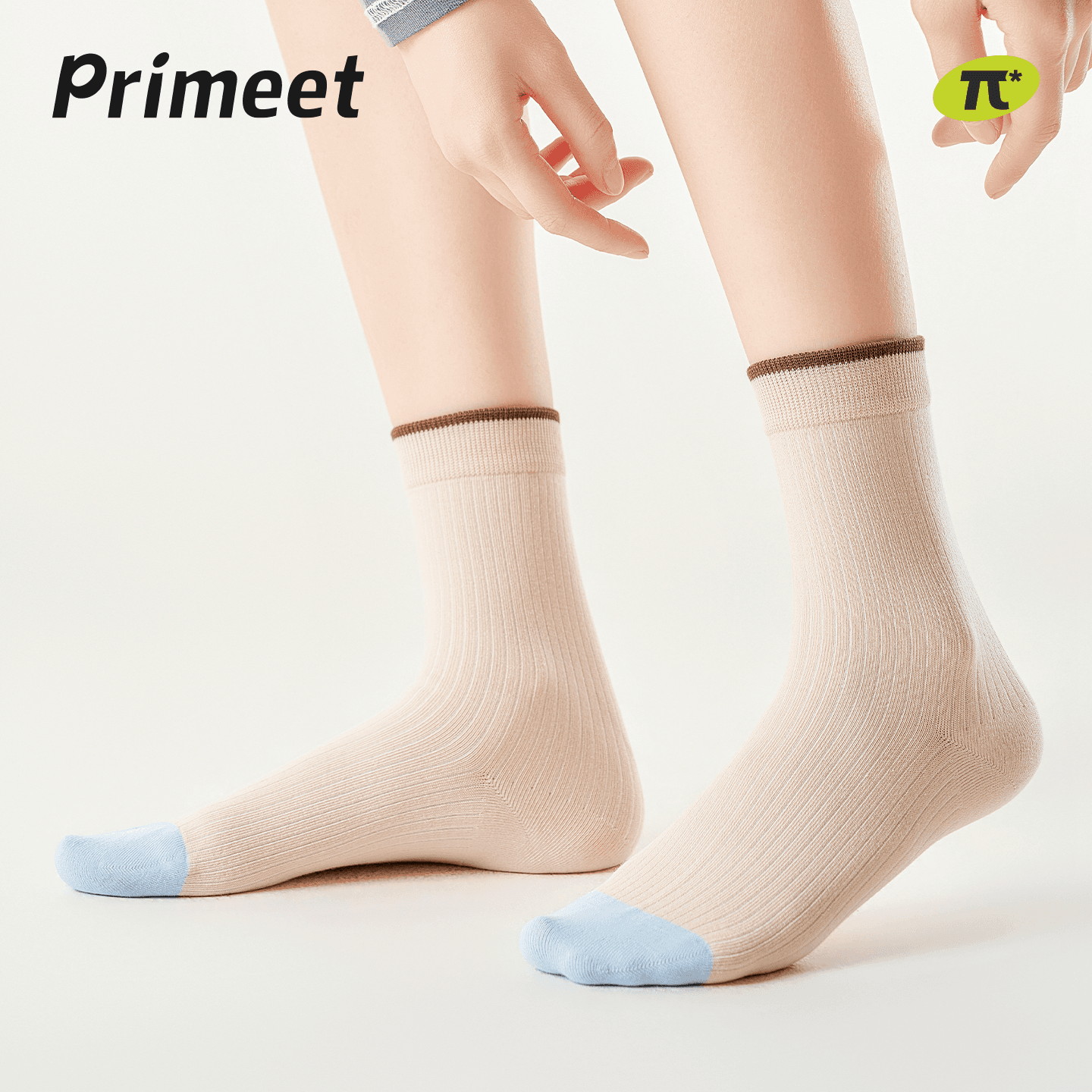 Носки PRIMEET Высокие носки Женские 5 пар - изображение 4