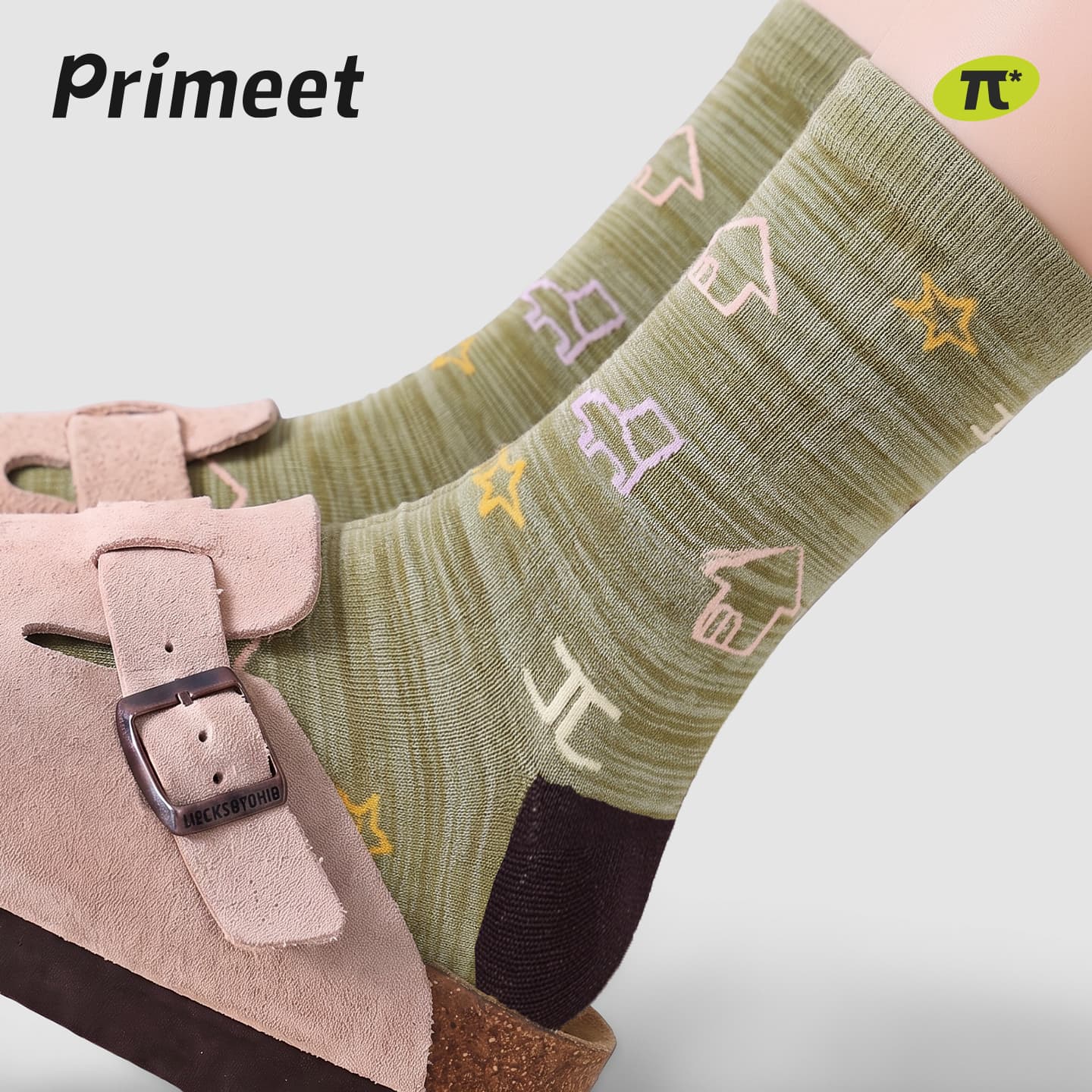 Носки PRIMEET Детская непосредственность Exploration 4 шт Женские Высокие носки - изображение 2