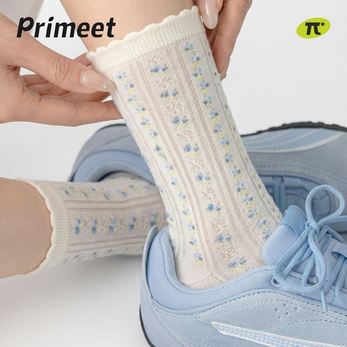 Носки PRIMEET Высокие носки Женские 5 пар - изображение 3