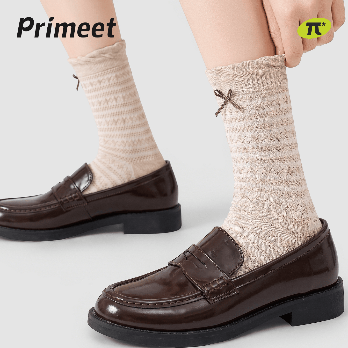 Носки PRIMEET FOREST STORY Цветочный 4 шт Женские Высокие носки - изображение 4