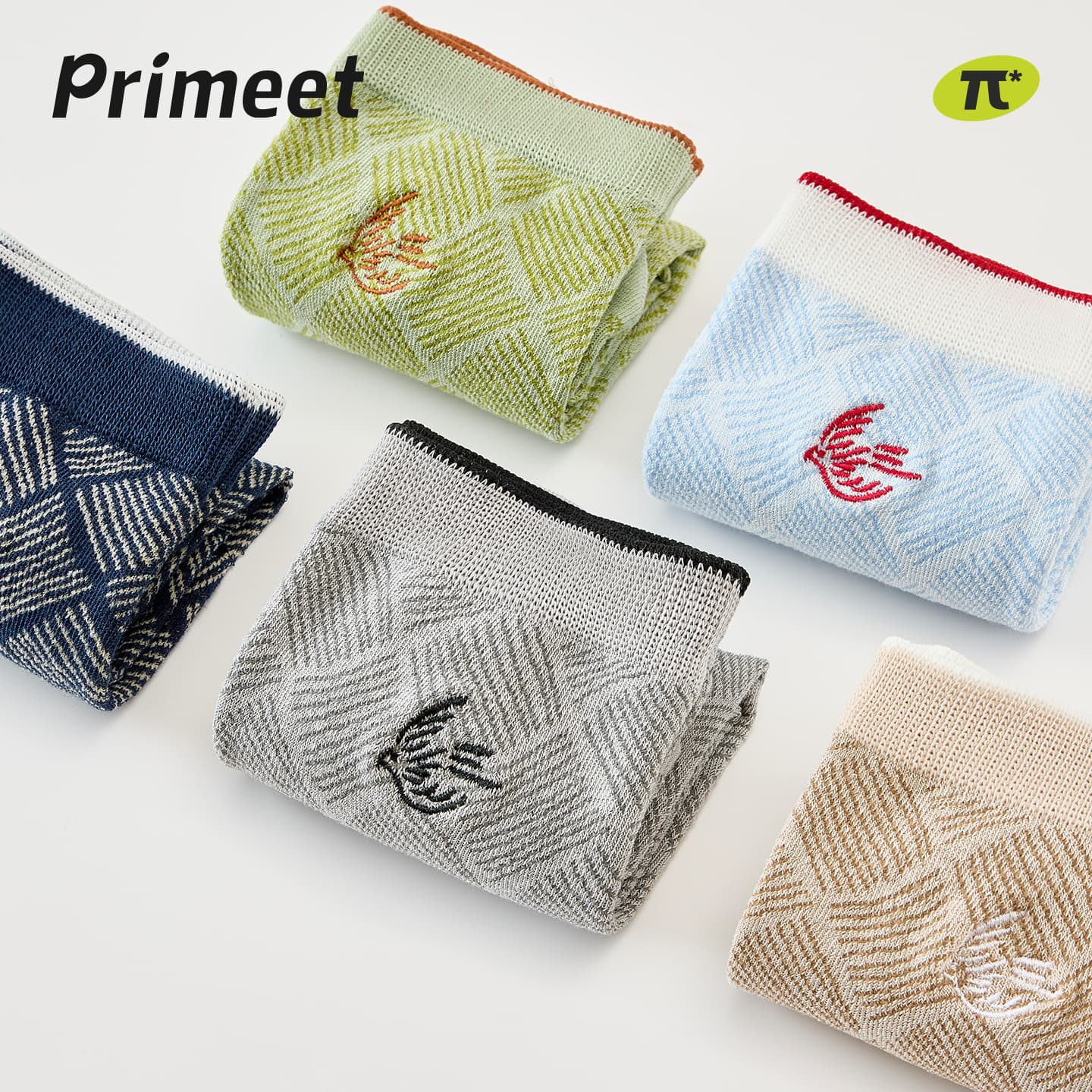 Носки PRIMEET Forest Вышивка 5 пар Женские Высокие носки - изображение 3