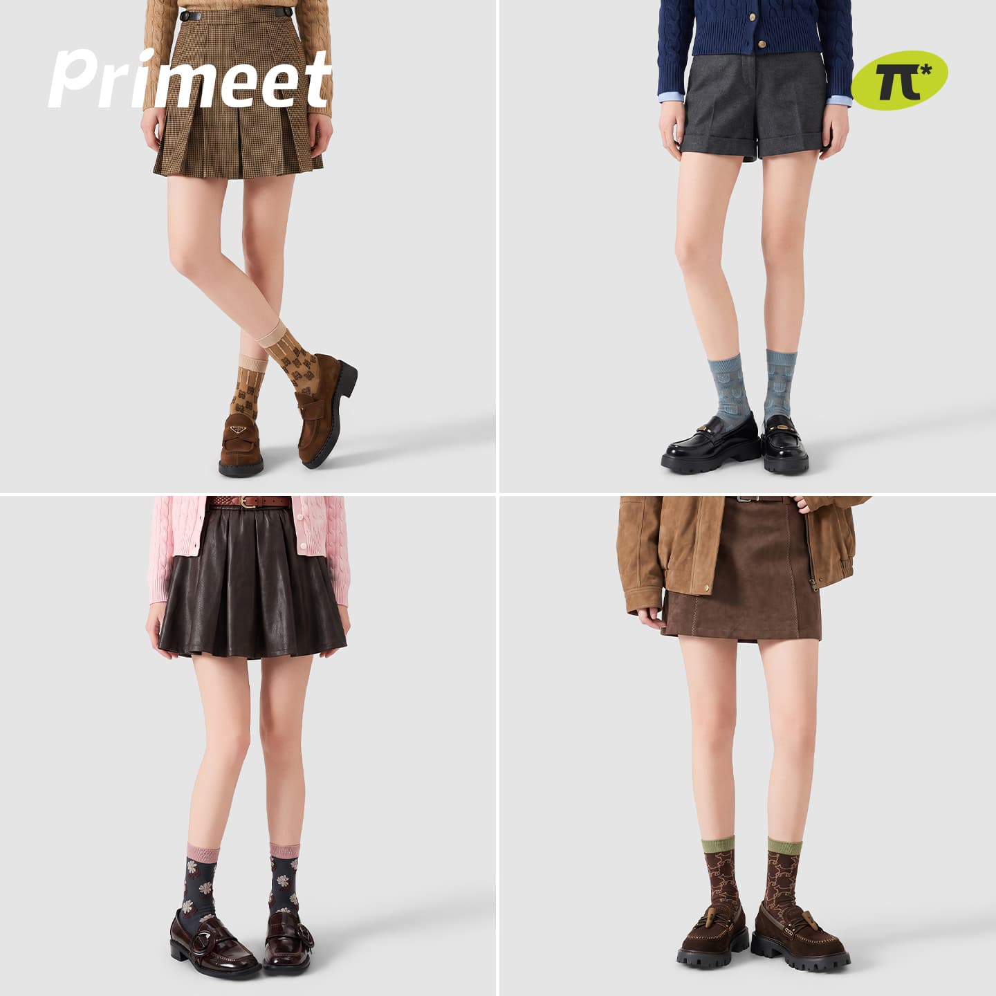 Носки PRIMEET Сумерки Мечта 4 шт Женские Высокие носки - изображение 4