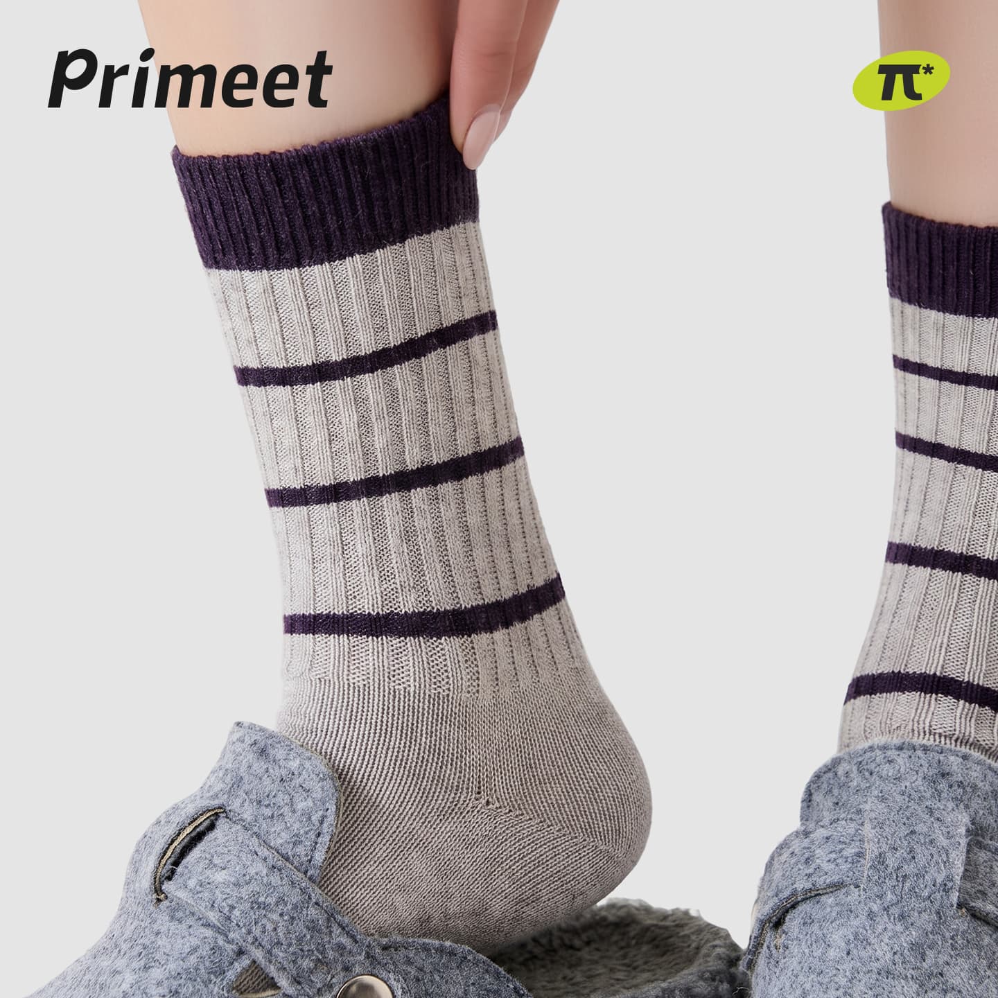 Носки PRIMEET Высокие носки Женские 5 пар - изображение 2