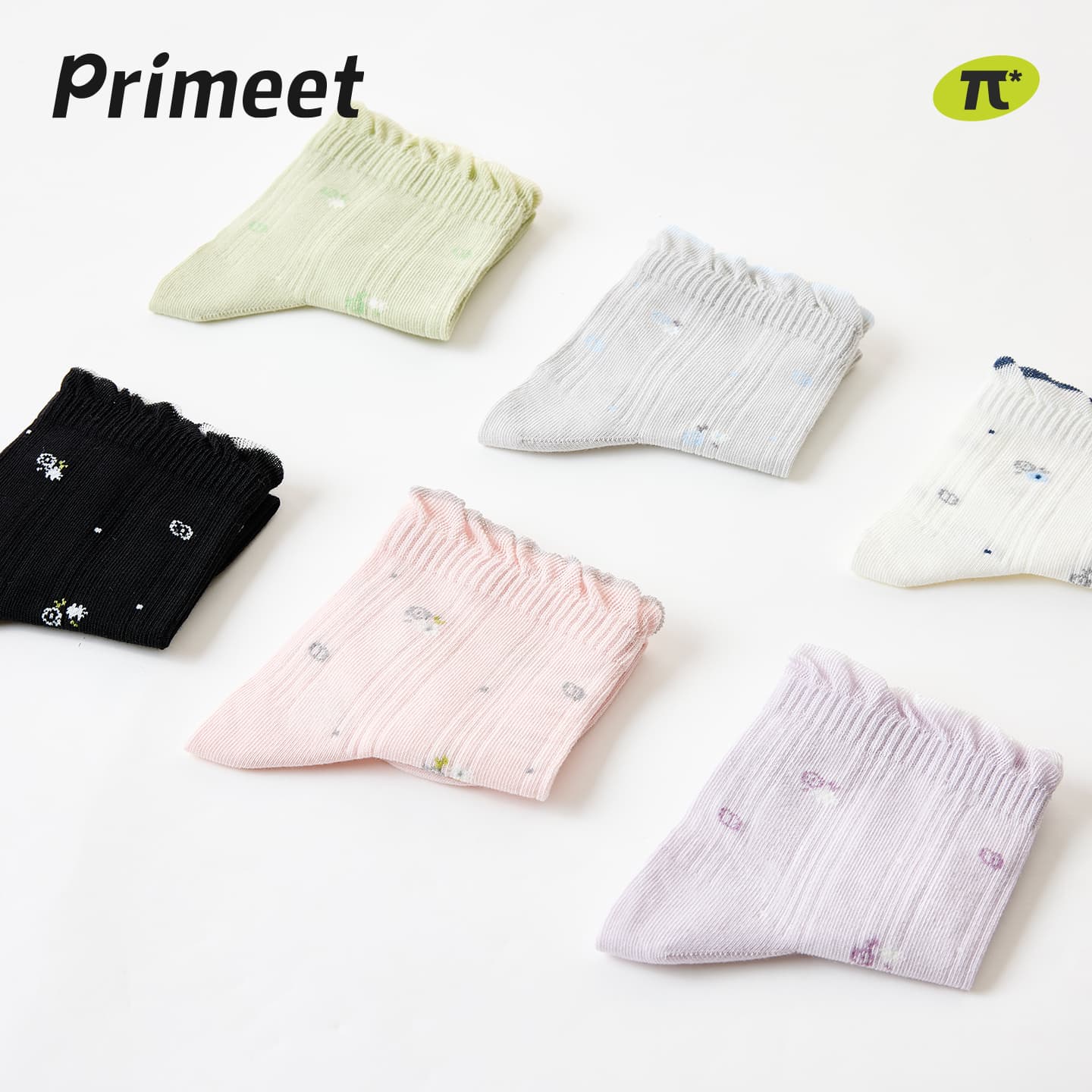 Носки PRIMEET Высокие носки Женские 5 пар - изображение 15
