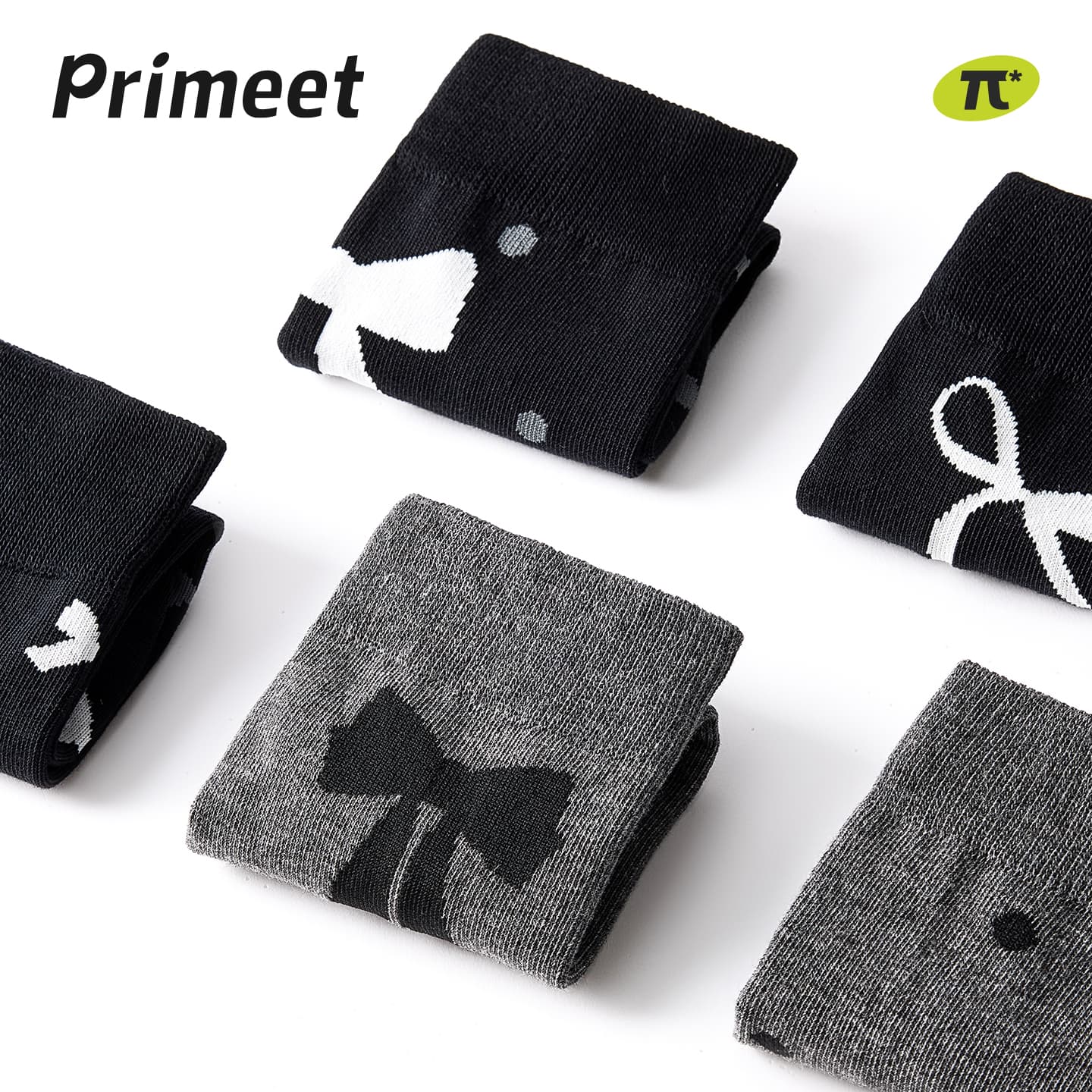 Носки PRIMEET Высокие носки Женские 5 пар - изображение 1
