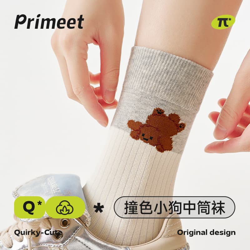 Носки PRIMEET Высокие носки Женские 5 пар - изображение 3