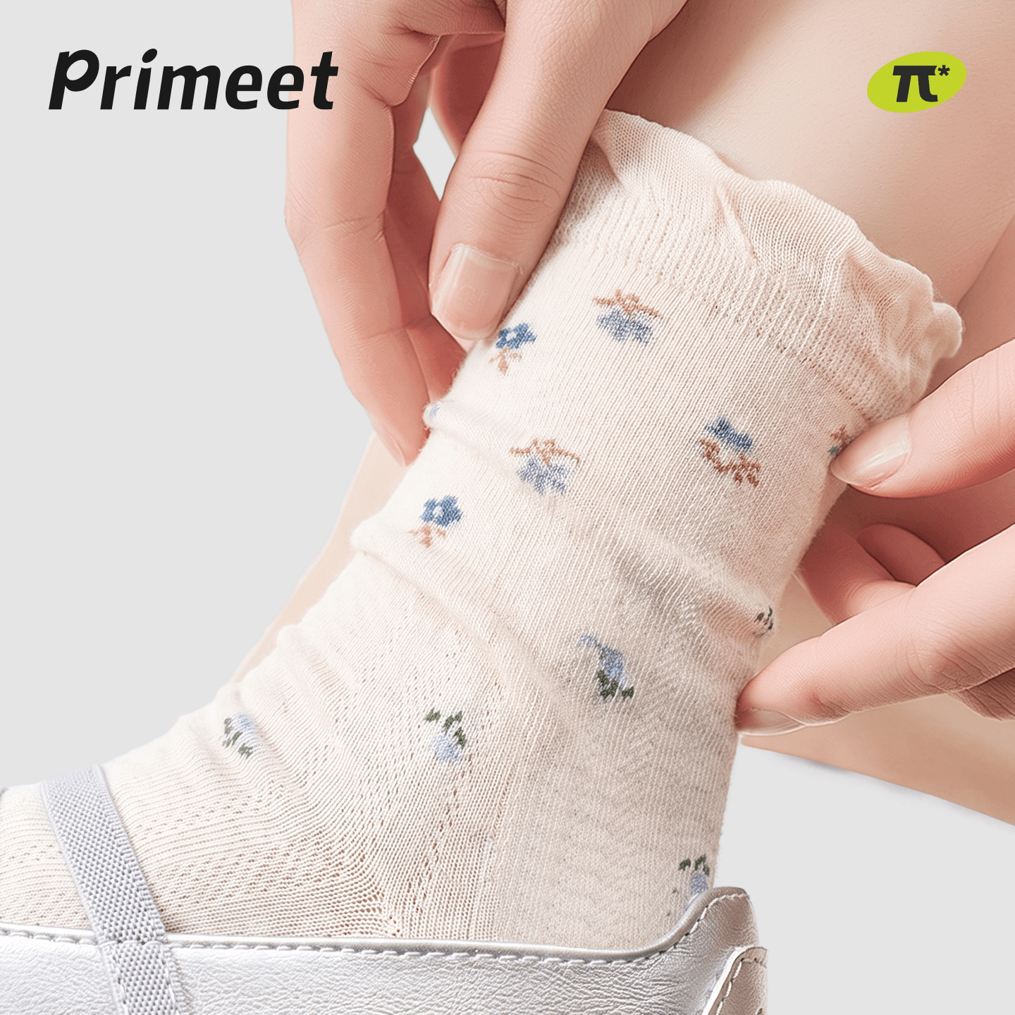 Носки PRIMEET Винтажная модель Тисненый 4 шт Женские Высокие носки - изображение 2