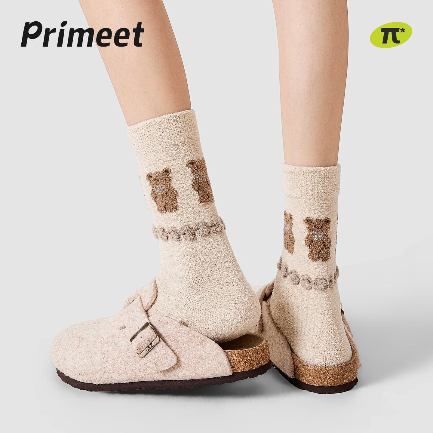 Носки PRIMEET Высокие носки Женские 4 шт - изображение 2