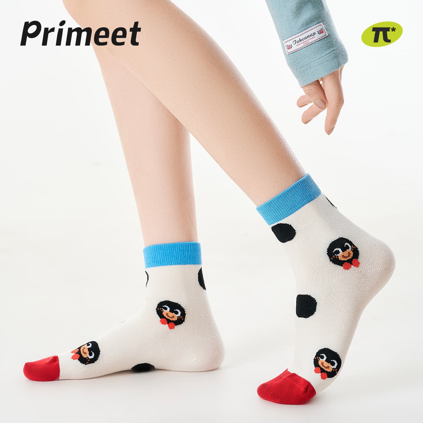 PRIMEET Женские носки низкие 5 пар - изображение 3