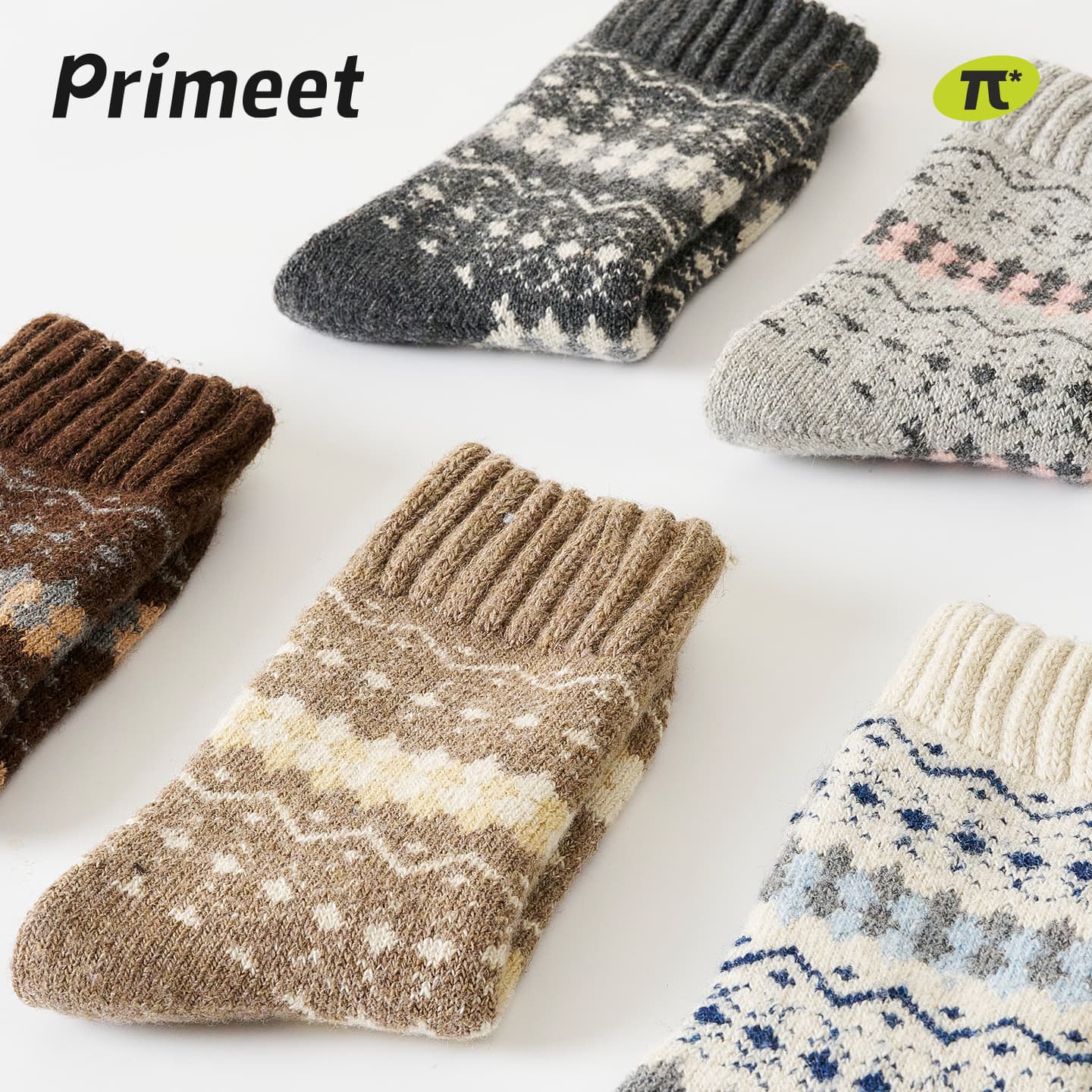 Носки PRIMEET Женские Высокие носки - изображение 2