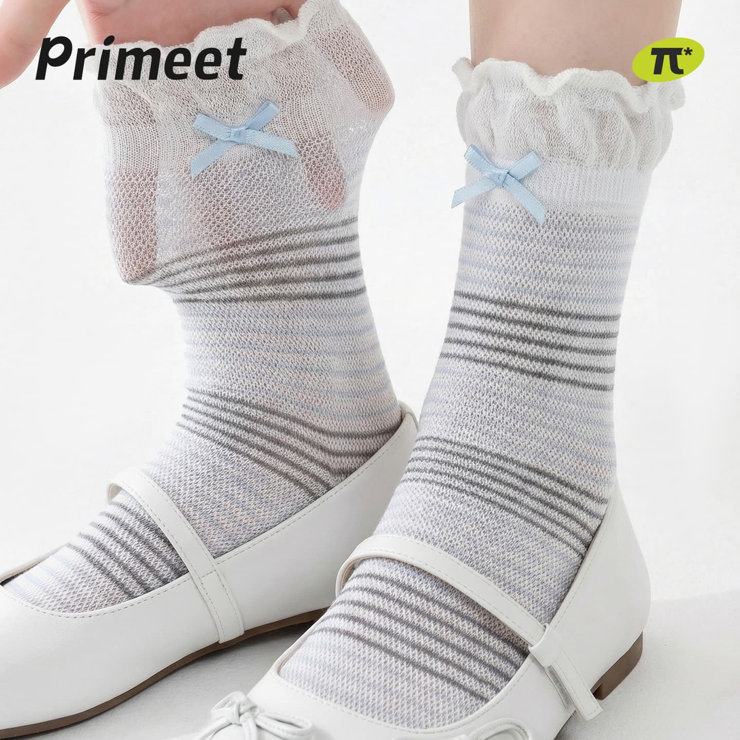 Носки PRIMEET Высокие носки Женские 5 пар - изображение 2
