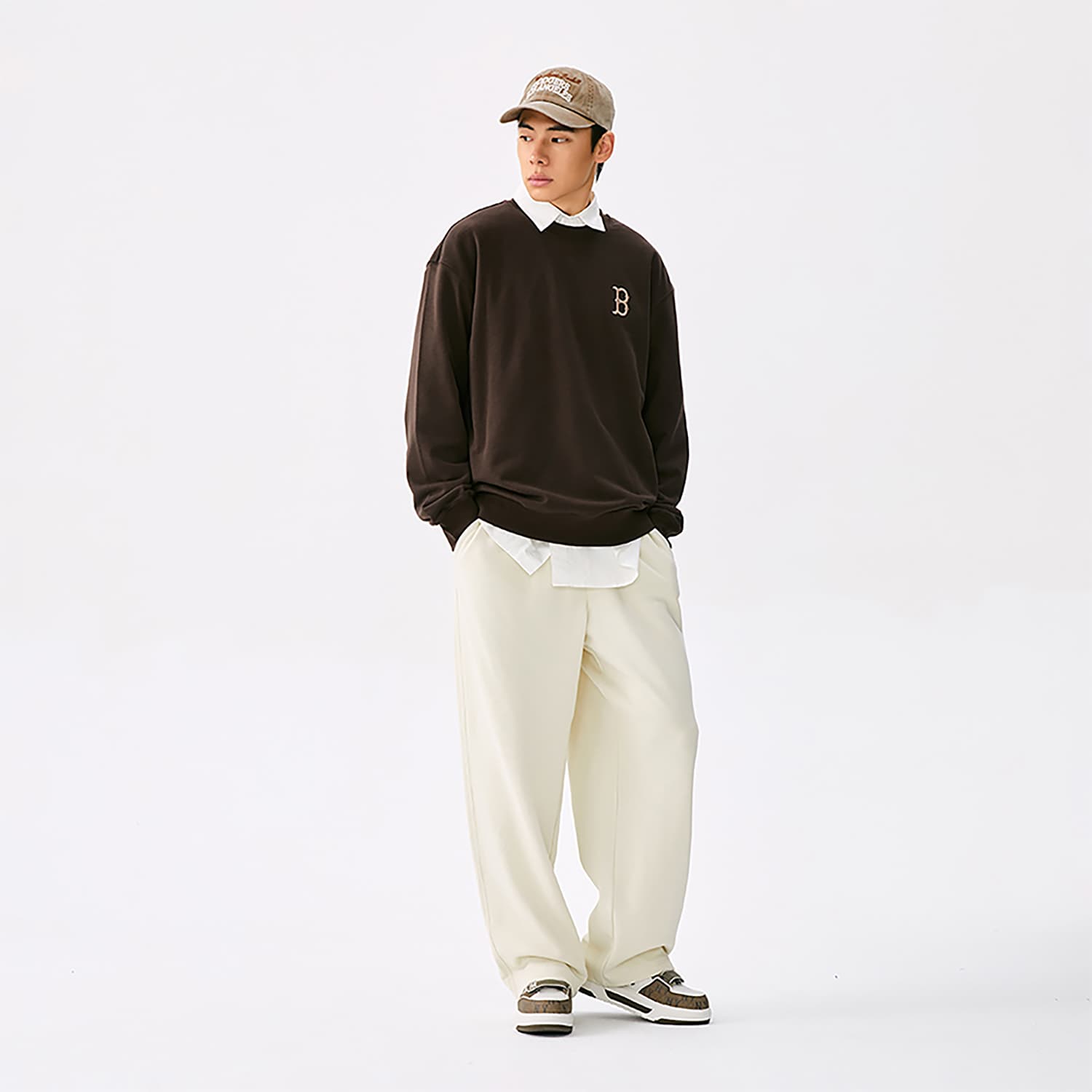 Штаны MLB New York Yankees Basic Collection 25FW Вязаные тренировочные штаны унисекс - изображение 2