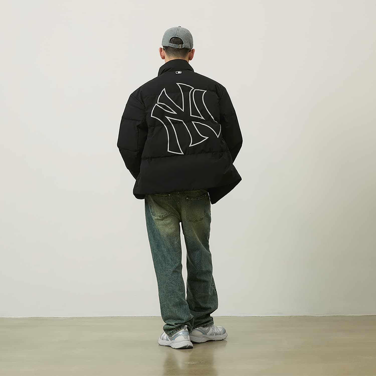 Зимняя куртка MLB Yankees Puffer Jacket Black - изображение 6