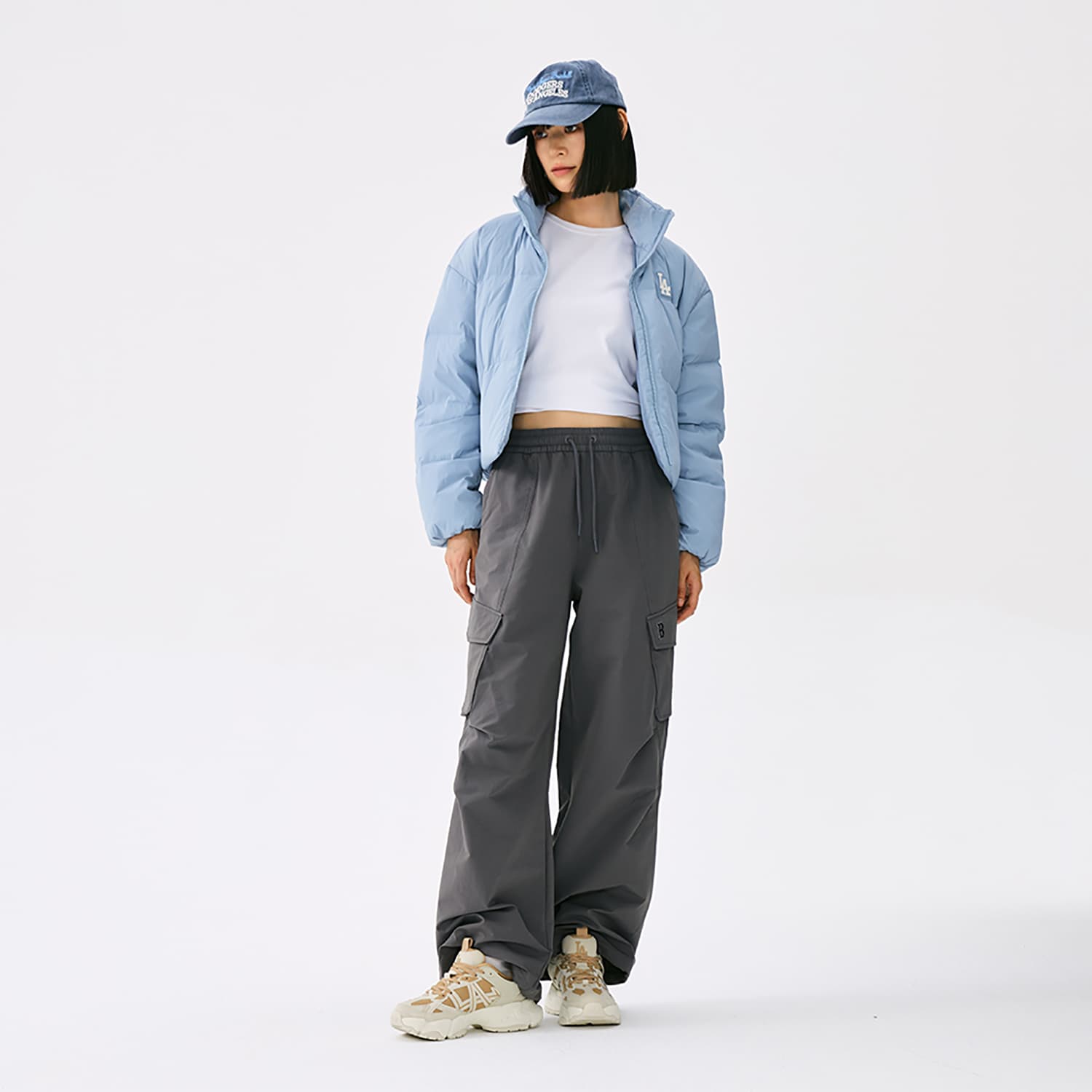 MLB Boston Red Sox Basic Collection 25FW Карго Брюки Женские - изображение 6