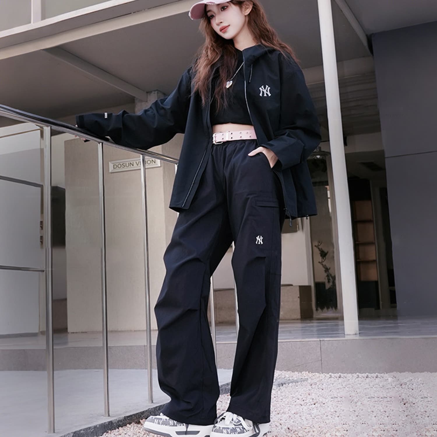 Штаны MLB New York Yankees Basic Collection SS26 Повседневные штаны Унисекс - изображение 4
