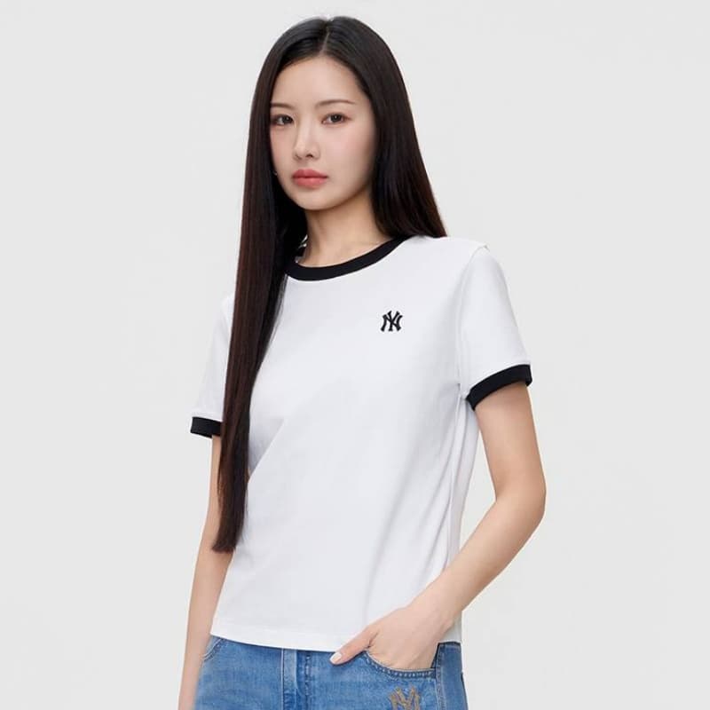 Футболка MLB New York Yankees Basic Collection T-рубашка Женская - изображение 7
