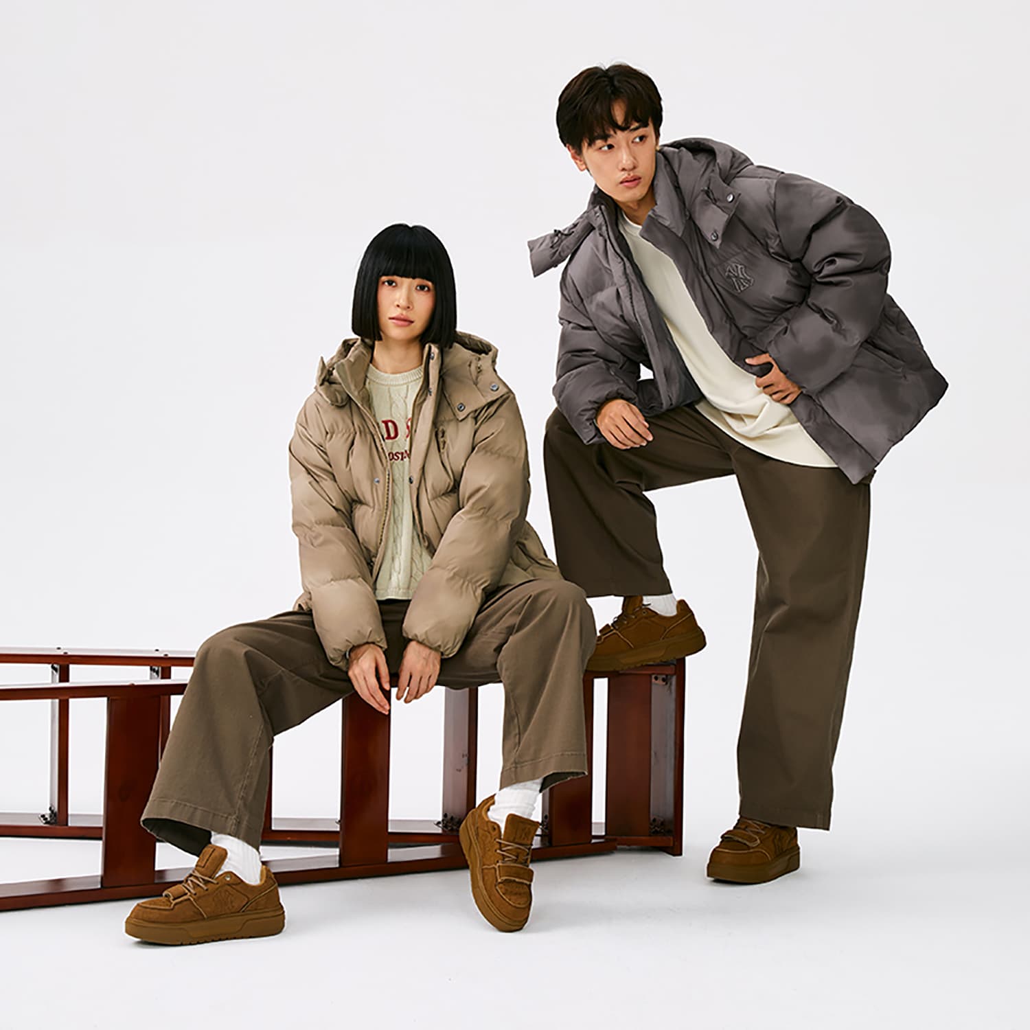 Зимняя куртка MLB New York Yankees Basic Collection FW25 Пуховик Унисекс - изображение 8