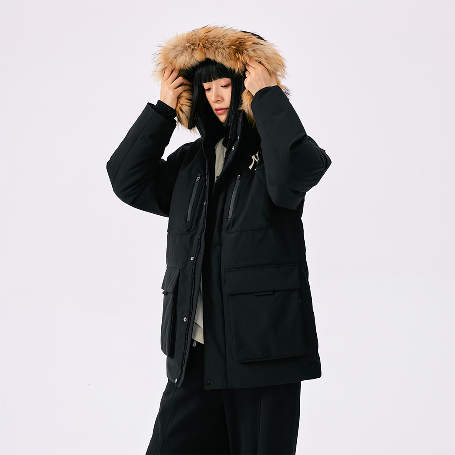 Зимняя куртка MLB New York Yankees Basic Collection FW25 Пуховик Унисекс - изображение 4