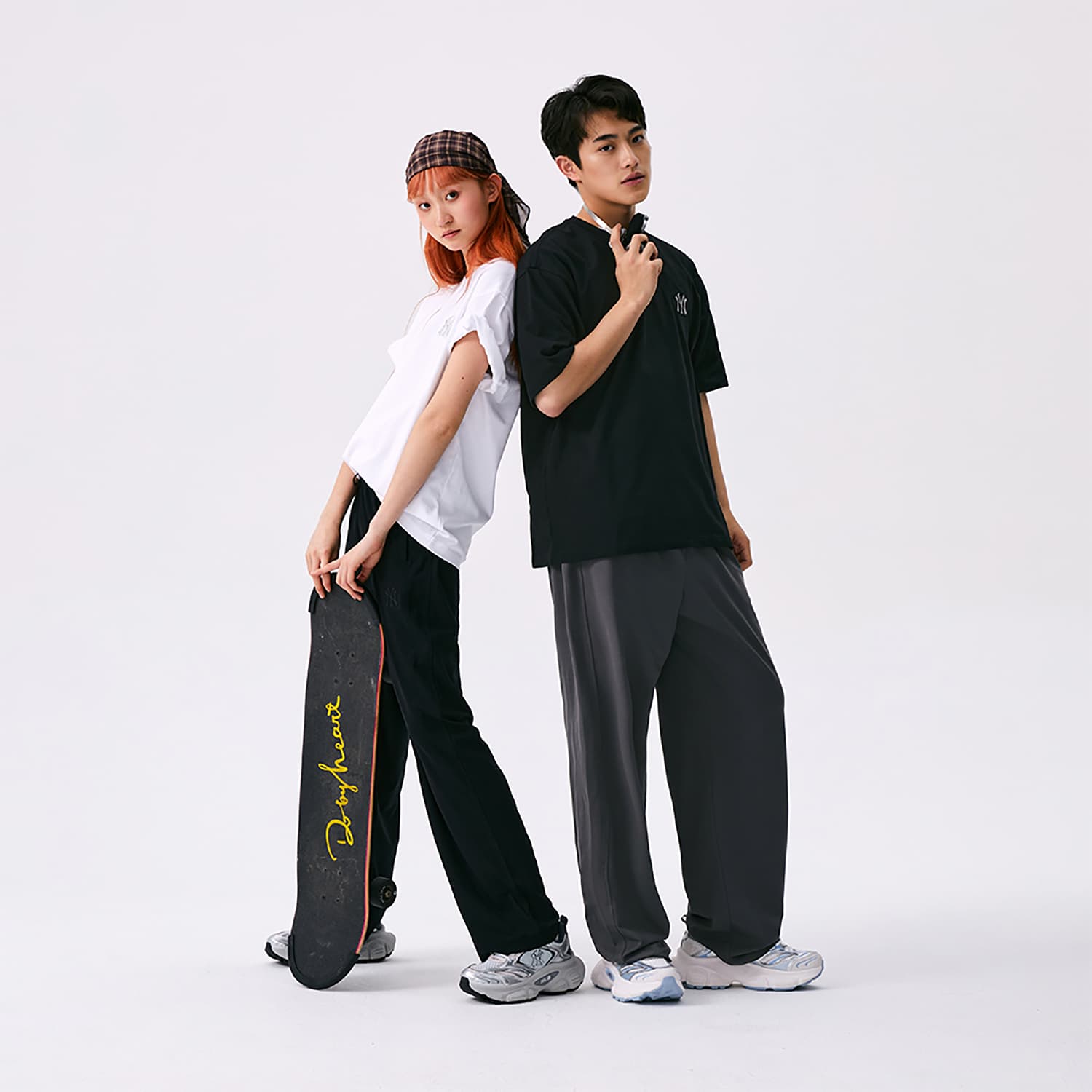 Штаны MLB New York Yankees Basic Collection SS25 Повседневные штаны Унисекс Черные - изображение 7