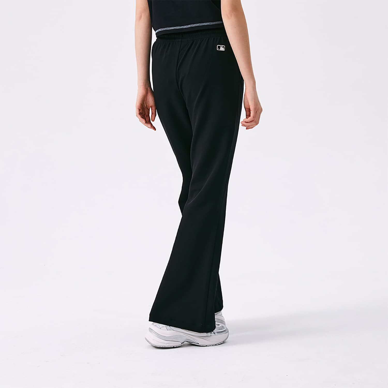 Штаны mlb New York Yankees Basic Collection SS25 Повседневные брюки Женские Черный - изображение 4