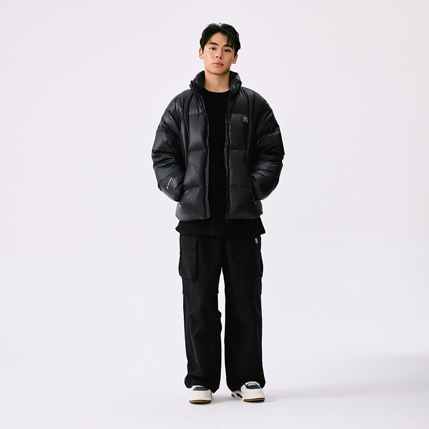 Зимняя куртка mlb New York Yankees Basic Collection fw25 Пуховик Унисекс - изображение 6